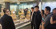 【市城市燃熱集團富泰熱力】觀賞精美文物 厚植家園情懷 光明分公司、長輸公司黨支部組織黨員參觀“鐘鳴盛世”展